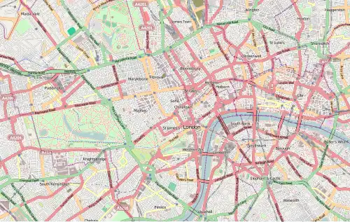 British Museum is located in Central London