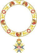 Design of the collar of the order