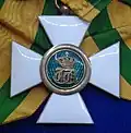 Grand Cross badge showing the royal monogram of William II.