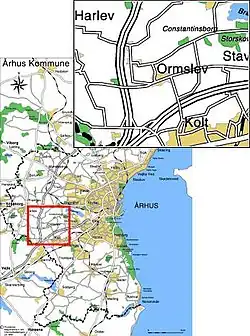 Aarhus Municipality Ormslev main street