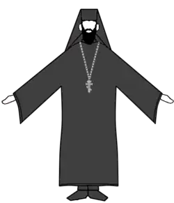 Hieromonk (celibate Priest)