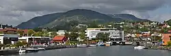 View of the village area in 2021