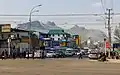 View of the five peaks from Alishir Navoi Street
