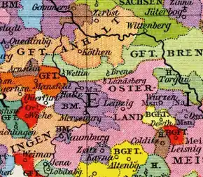 Margraviate of Landsberg (Osterland) after 1261