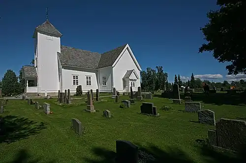 View of the local village church