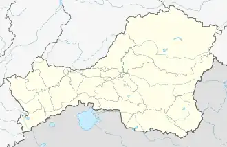 Saldam is located in Tuva Republic