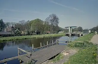Apeldoorn Canal: view at Bonenbergerbrug - Heerde