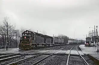Penn Central freight train