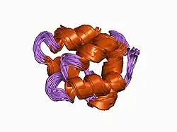 1bo9: NMR SOLUTION STRUCTURE OF DOMAIN 1 OF HUMAN ANNEXIN I