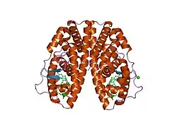 1l2i: Human Estrogen Receptor alpha Ligand-binding Domain in Complex with (R,R)-5,11-cis-diethyl-5,6,11,12-tetrahydrochrysene-2,8-diol and a Glucocorticoid Receptor Interacting Protein 1 NR box II Peptide