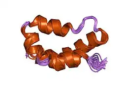 1tp4: Solution structure of the XPC binding domain of hHR23A protein