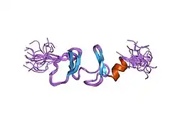 1x4k: Solution structure of LIM domain in LIM-protein 3