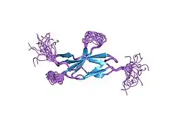 1x5x: Solution structure of the fibronectin type-III domain of human fibronectin type III domain containing protein 3