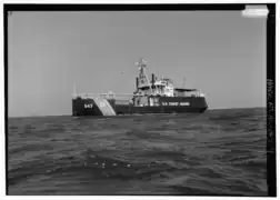 Portside view of White Pine