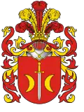 Variant of modern Ostoja coat of arms