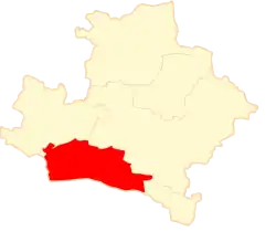 Location of Gmina Zduny