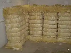Baled Brazilian sisal fiber
