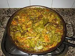 Valencian paella