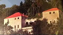 This palace originally was built and belonged to Francis Youssef Allam, then the Bakhos and Now to Freddy Baz. It is now transformed into B&B.