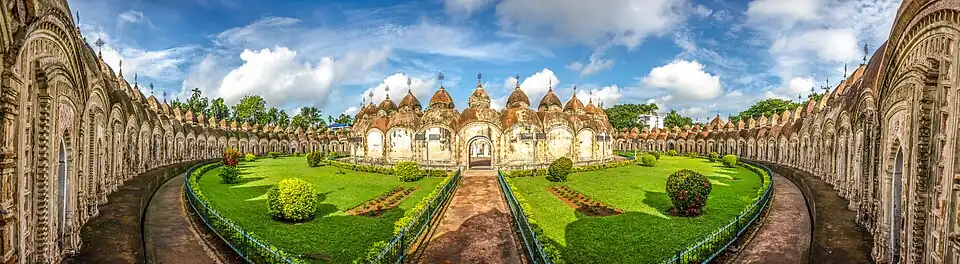 Panoramic View of Nava Kailash Temple