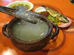 Image 21Papeda, a notable dish originating from Eastern Indonesia (from Western New Guinea)