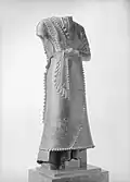 The statue in 1936, at time of discovery