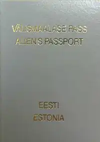 Alien's passport