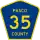 County Road 35 Alternate marker