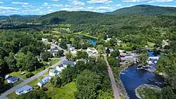 View of Passumpsic, VT, from the southwest