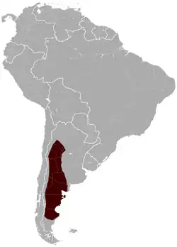 Map of range