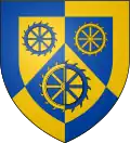 Shield of the coat of arms of former governor-general Sir Paul Hasluck
