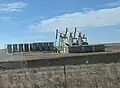 Oil wells on Colorado State Highway 14