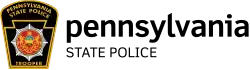 Wordmark of the Pennsylvania State Police