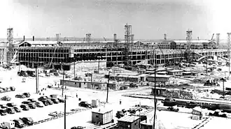 1942 image of the Pentagon under construction
