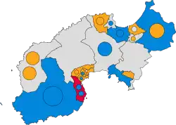 2004 results map
