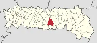 Location in Ialomița County