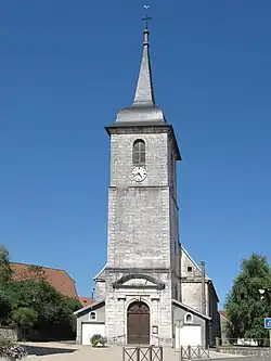 The church of Saint-Mathieu