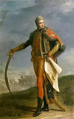 Portrait of Jean Lannes by Jean-Charles Nicaise Perrin