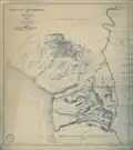 Peruvian map from 1923 with Peruvian subdivision of the territory