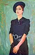Portrait of Olga Dobrović (1938)