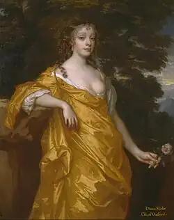 Diana Kirke, later Countess of Oxford, 1665