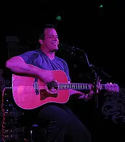 Searcy performing in 2012