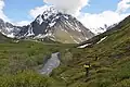 Peters Creek valley and Mt. Rumble
