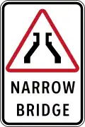 Narrow bridge (plate type)
