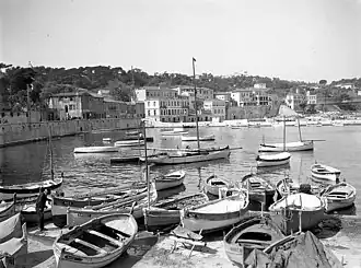 Port : bateaux de pêche à quai, Photo took in Saint-Jean-Cap-Ferrat, France