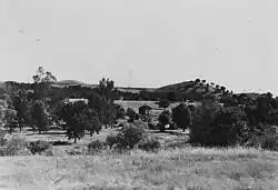 Photograph "Indian Graveyard No. 1," from report "History of Indians Buried in Friant Dam Reservoir Area (California)... - NARA - 296229 (cropped)