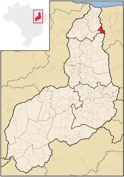 Location in Piauí state
