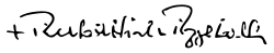 Pierbattista Pizzaballa's signature