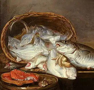 Large still life with fish