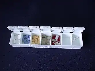 Pill box for home